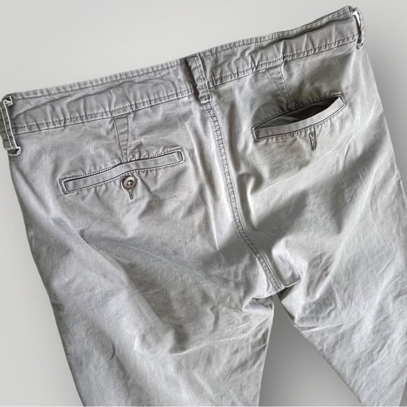 Aeropostale Slim Straight Gray Khaki/Chinos Pants - Picture 13 of 16